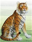 BTD13114 Tigris Rex Sitting Bengal Tiger